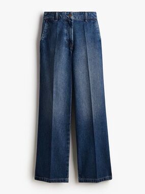 H&M High Rise Women’s Jeans - Dark Blue Denim
